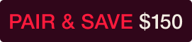 Save $150 on a selected laundry pair.