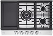 Dual-fuel cooktops