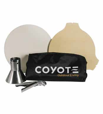 Coyote Ensemble pour cuisson exterieure ASADO-ACC en couleur Noir présenté par Corbeil Electro Store