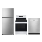 Ensemble d'électroménagers pour la cuisine inox noir ERTM181SE, LREL6321S, WDP540HAMZ