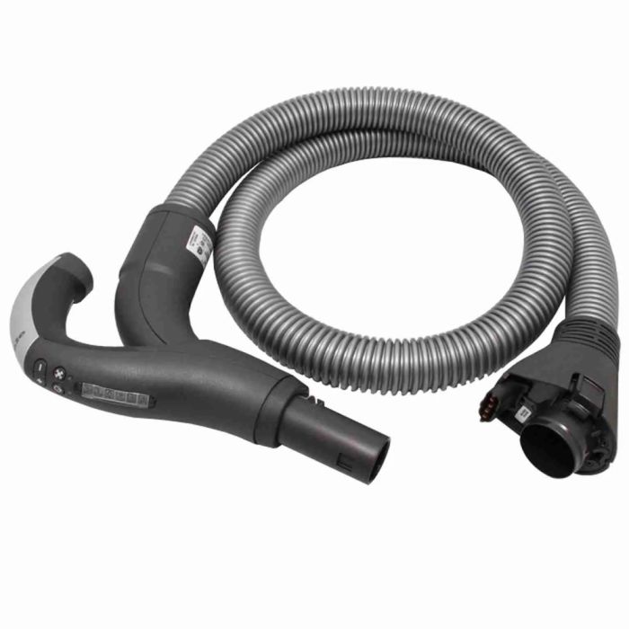 Electric Suction Hose Miele 10073615 in Grey showcased by Corbeil Appliances
