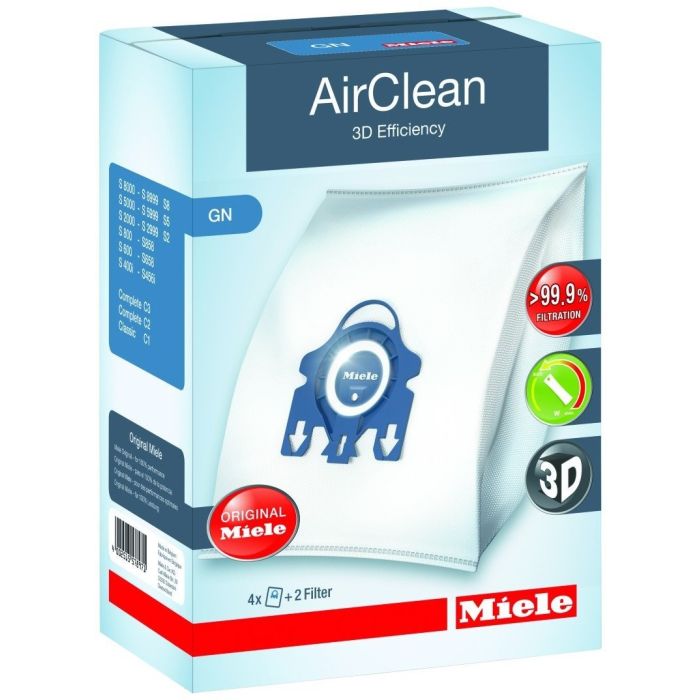 Miele Vacuum bags 10123210 White in White showcased by Corbeil Appliances