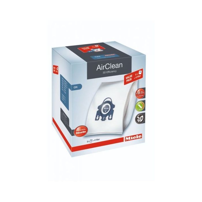 Miele Vacuum bags 10455150 White in White showcased by Corbeil Appliances