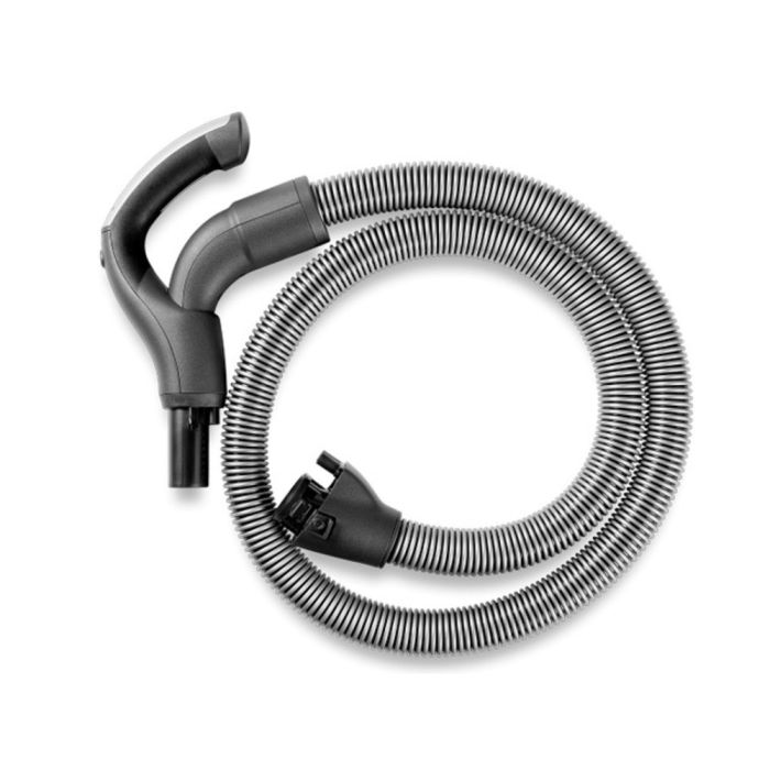 Electric Hose Miele 10715783 in Silver showcased by Corbeil Appliances
