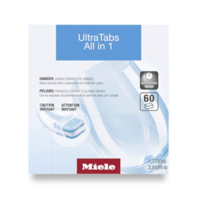 UltraTabs All in 1, 60 tabs, Miele 11295860  showcased by Corbeil Appliances