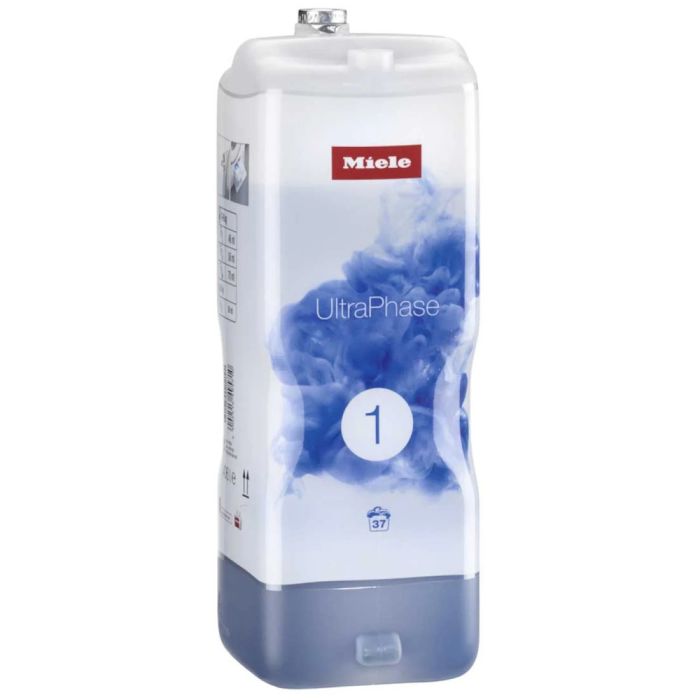 Laundry Liquid Detergent Miele 11504560 in White showcased by Corbeil Appliances