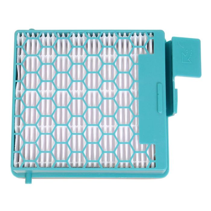 Hygiene AirClean Filter Miele 11639240 in White showcased by Corbeil Appliances