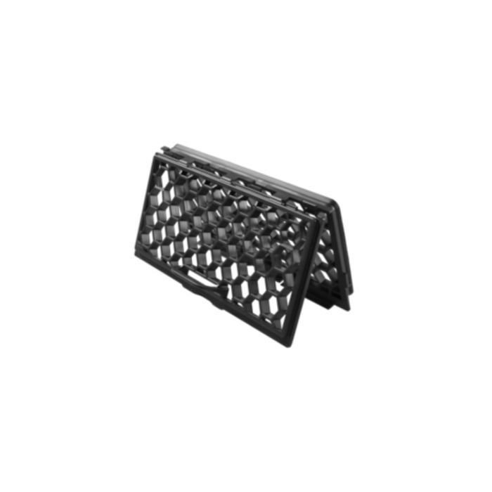 Spacer bracket Air-Clean filter Miele 11690520 in Black showcased by Corbeil Appliances