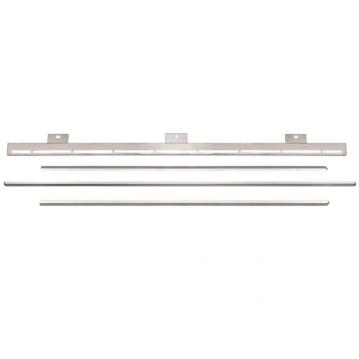 Electric and Induction Range Stainless Steel 3-Piece Trim Kit Frigidaire 11NBSTELSS in Stainless showcased by Corbeil Appliances