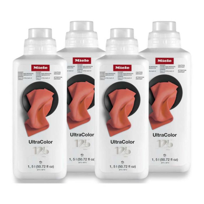 Laundry UltraColor Detergent Set Miele 12640970 in White showcased by Corbeil Appliances