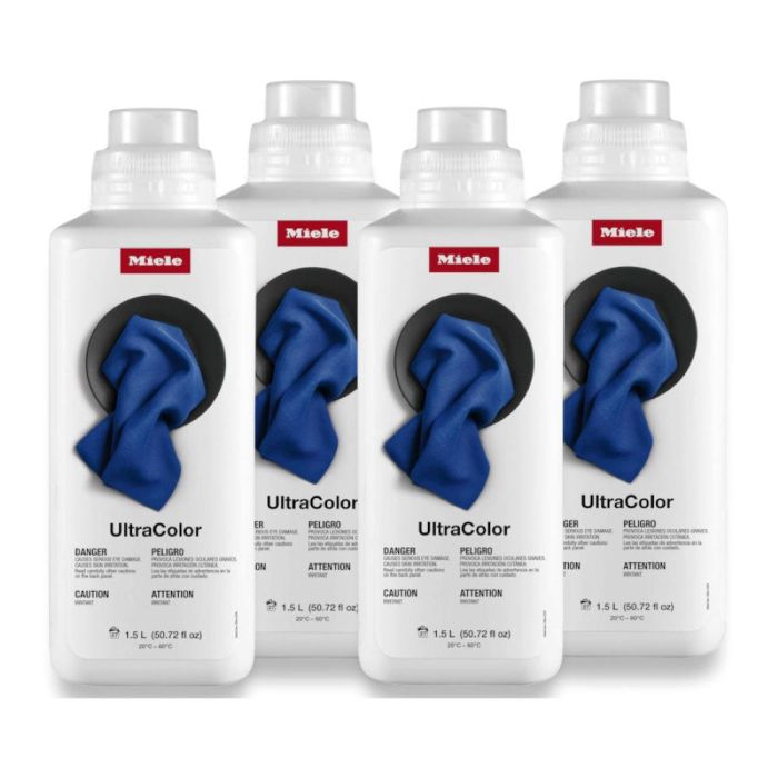 Laundry UltraColor Detergent Set Miele 12641400 in White showcased by Corbeil Appliances