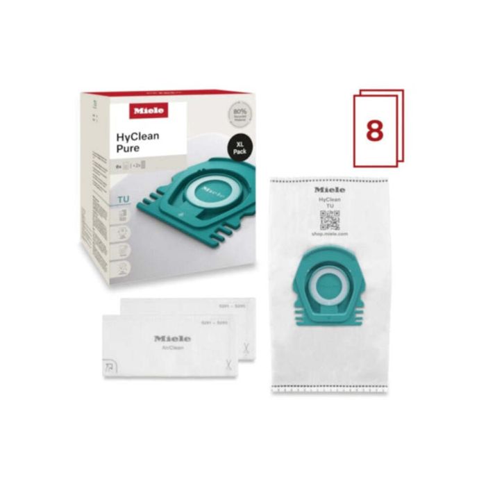 Vacuum Cleaner Bags and Exhaust Filters Miele 12909620 in White showcased by Corbeil Appliances