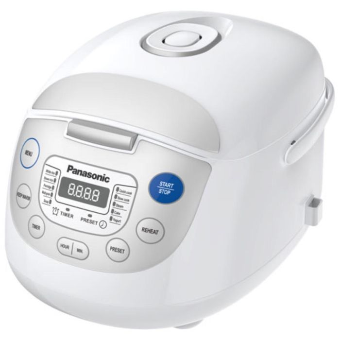 Cuiseur à riz Panasonic SRZC123L en Blanc présenté par Corbeil Electroménager
