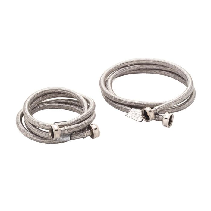 Tuyau de remplissage tressé, paquet de 2, Frigidaire 2SSFILHOSE en Inox présenté par Corbeil Electroménager