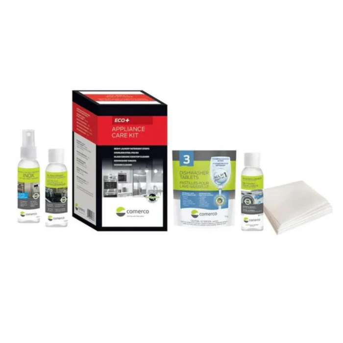 ECO+ ensemble de 5 échantillons pour électroménagers Comerco 3399.11601  présenté par Corbeil Electroménager
