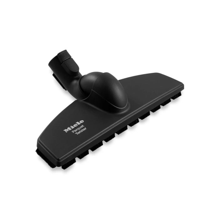 Parquet Twister Floorbrush Miele 7155710 in Black showcased by Corbeil Appliances
