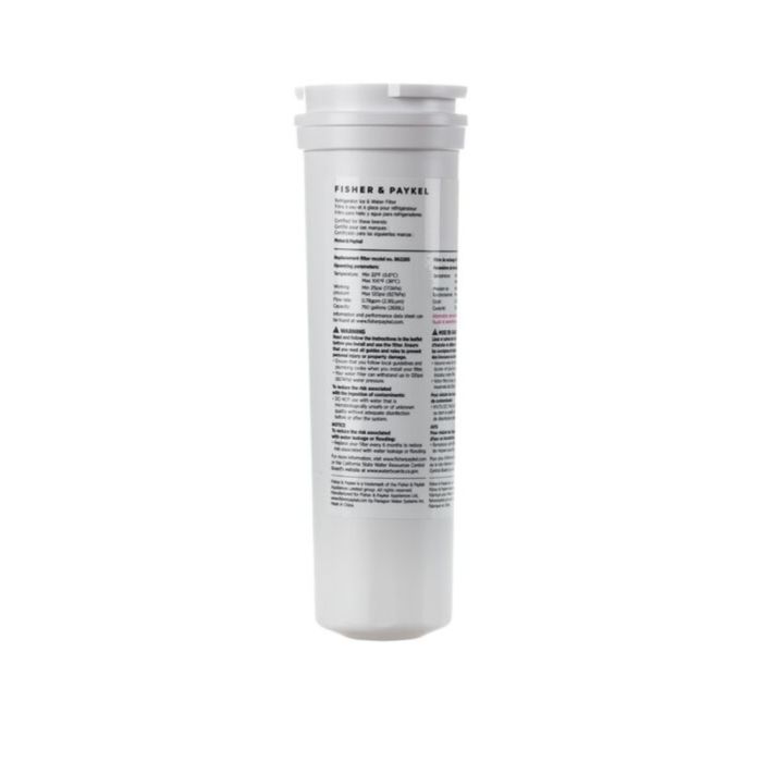 Filtre à eau pour réfrigérateur Fisher & Paykel 862285 en Blanc présenté par Corbeil Electroménager