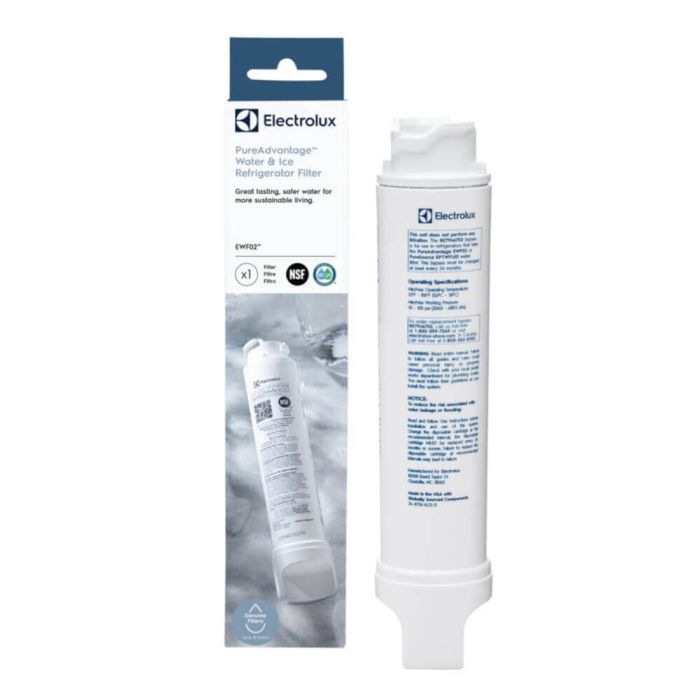 Filtre à eau ultra-performant Electrolux 912000059 en Blanc présenté par Corbeil Electroménager