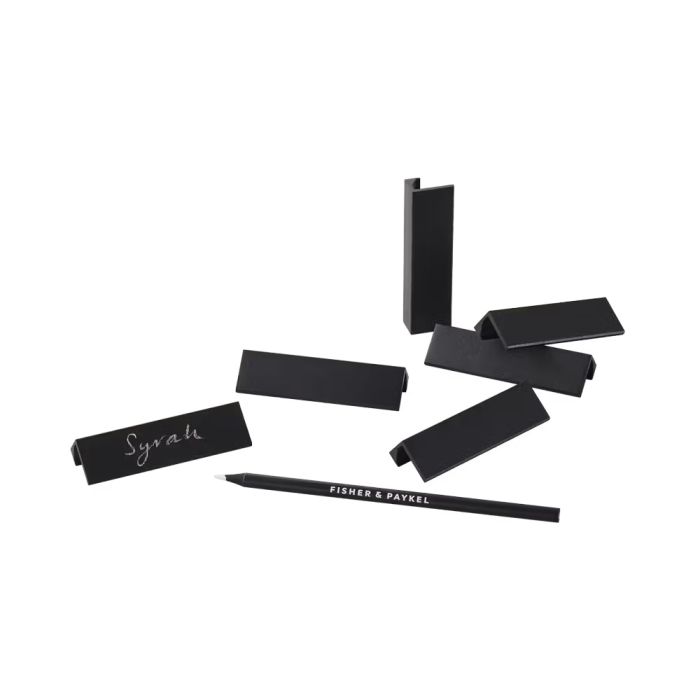 Kit d'étiquettes pour présentoirs à vin Fisher & Paykel ALV14 en Noir présenté par Corbeil Electroménager