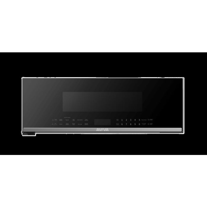Micro-onde 1000 W 1.2 pi. cu. AVIVA AOTRS30400S  Noir Capacité 1.2 pied cubic  puissance 1000 watt  Hotte sous cabinet