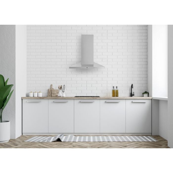 Hotte Cheminée 36 Po. 860 Pieds cubes par minute AVIVA AVN-368CS3 Inox Installation 29701  860 pieds cubes par minute