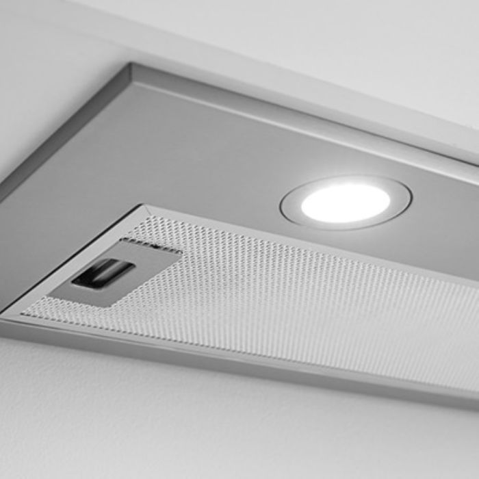 28 In. Under Cabinet Hood  290 Cubic feet per minute AVIVA AVP283SB Stainless  Built-in  290 cubic feet per minute