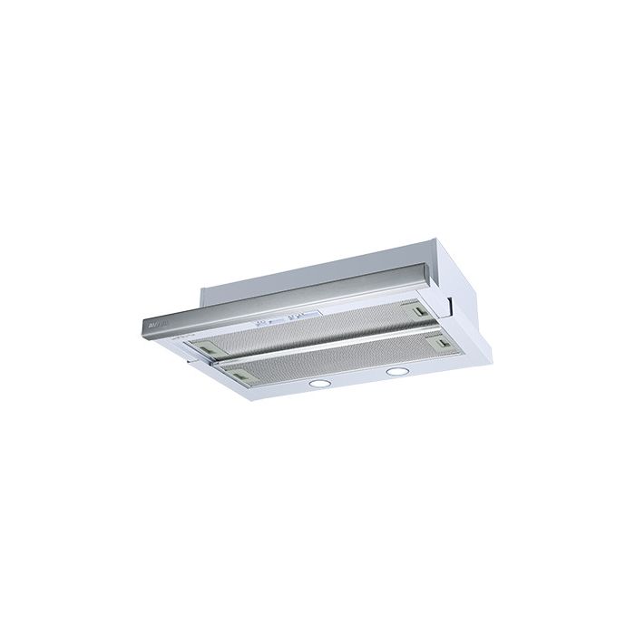 24 In. Chimney Hood  290 Cubic feet per minute AVIVA AVS243SB White  Built-in  290 cubic feet per minute