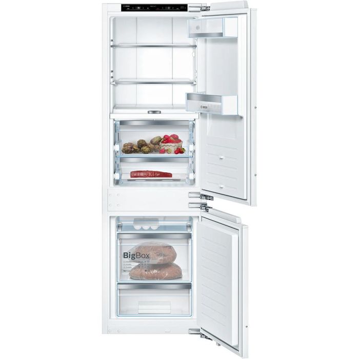 Refrigérateur Bosch B09IB91NSP Blanc Congélateur en bas / porte largeur 22 pouces Capacité 8.3 pieds cubes