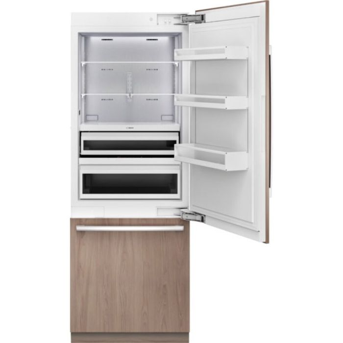 Refrigerator Bosch B30IB100SP Panel Ready  Capacity 16.5 cubic feet Bottom Freezer / Drawer   width 30 inches