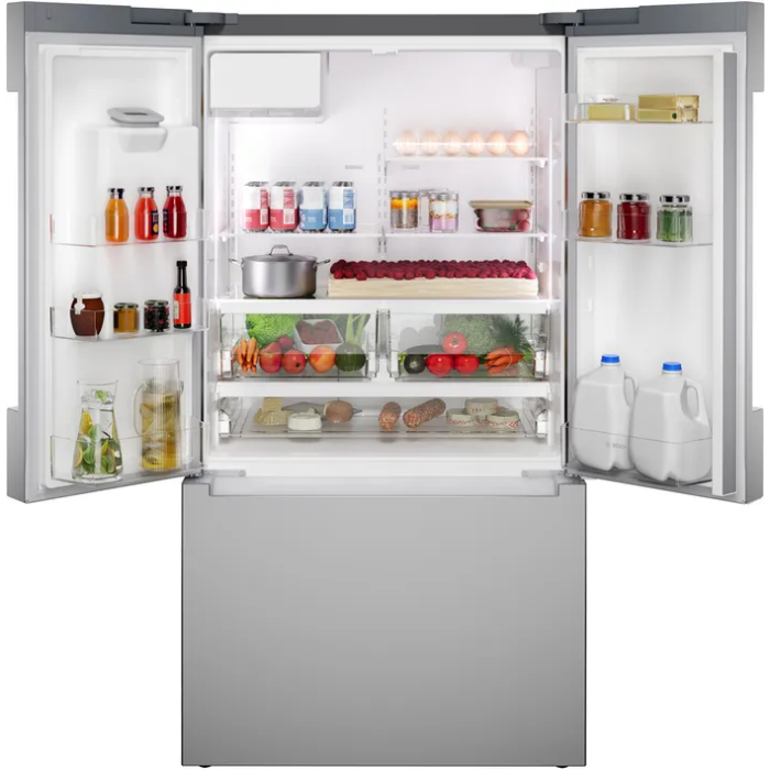Refrigérateur Bosch B36CD10ENS Inox Portes françaises largeur 36 pouces Capacité 21.6 pieds cubes