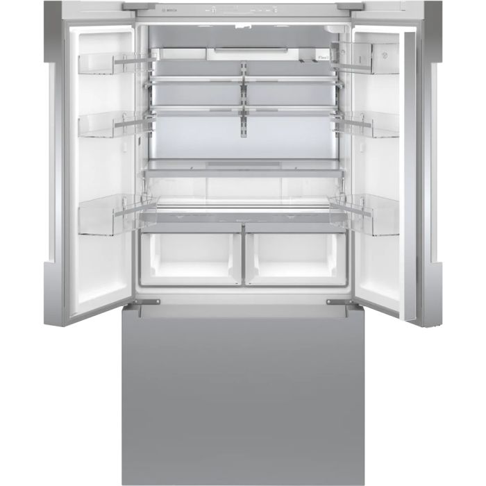 Refrigérateur Bosch B36CT81ENS Inox Portes françaises largeur 36 pouces Capacité 20.8 pieds cubes