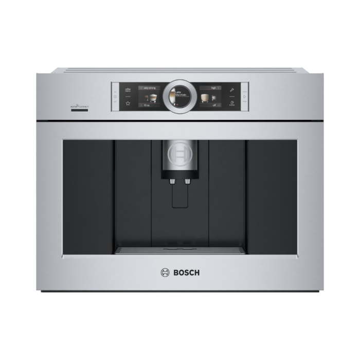 Machine à espresso Encastrable Bosch BCM8450UC Capacité grain (oz) 1.1 Capacité réservoir (Gal) 81.2 Installation Encastrable