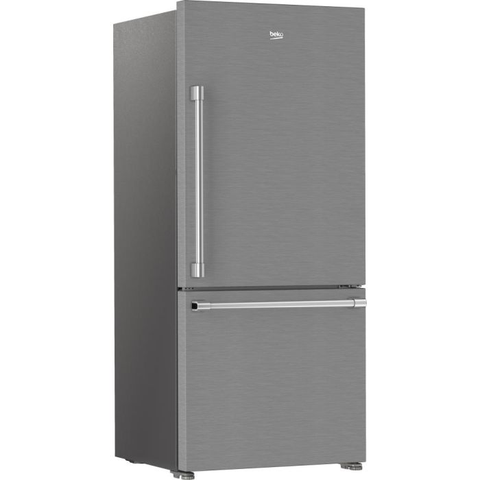 Refrigerator Beko BFBD30216SSIM Stainless  Capacity 16.11 cubic feet Bottom Freezer / Drawer   width 30 inches