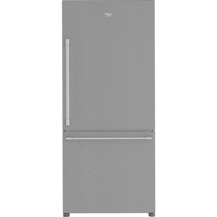 Refrigérateur Beko BFBD30216SSIM Inox Congélateur en bas / tiroir largeur 30 pouces Capacité 16.11 pieds cubes