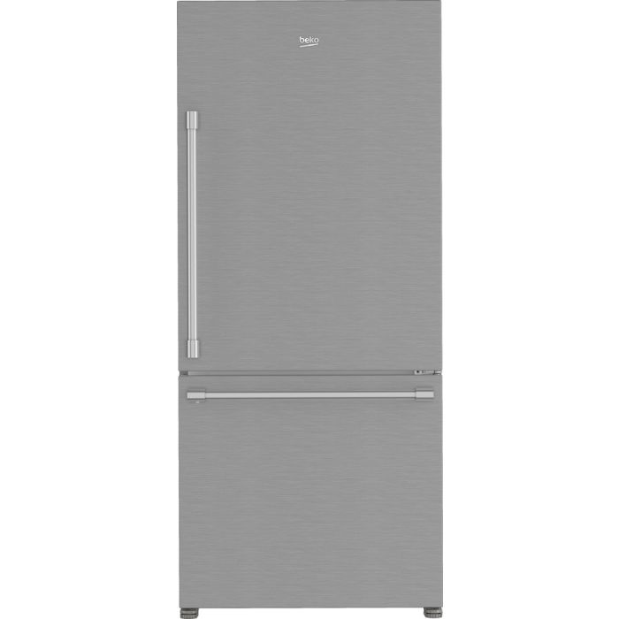 Refrigérateur Beko BFBD30216SS Inox Congélateur en bas / tiroir largeur 30 pouces Capacité 16.11 pieds cubes