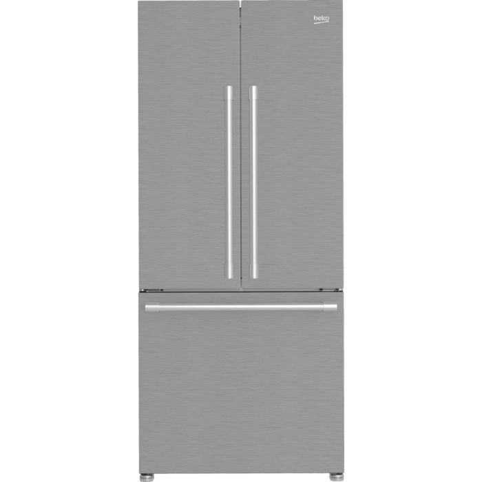 Refrigérateur Beko BFFD30216SSIM Inox Portes françaises largeur 30 pouces Capacité 16.09 pieds cubes