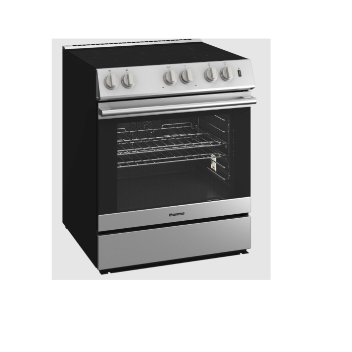 30 In. Induction Range Blomberg BIR30424CSS  Black  4 Burners       Width 30 inches
