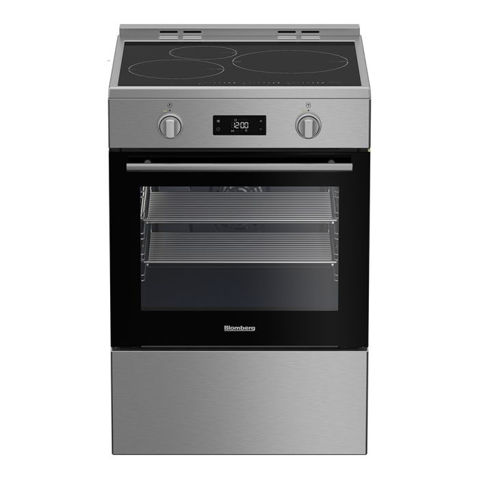 Cuisinière 24 Po. Induction Blomberg BIRC24102SS  Inox 3 bruleurs       largeur 24 pouces