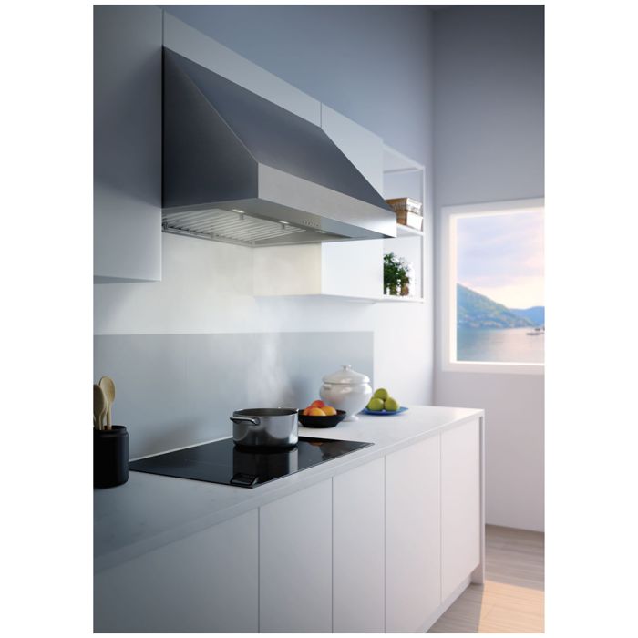 48 In. Under Cabinet Hood  600 Cubic feet per minute Faber BREV48SS1200 Stainless  Over the Range  600 cubic feet per minute
