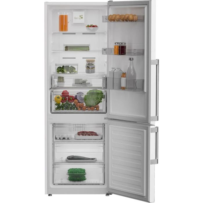 Refrigerator Blomberg BRFB1045WH White  Capacity 11.43 cubic feet Bottom Freezer / Door   width 24 inches