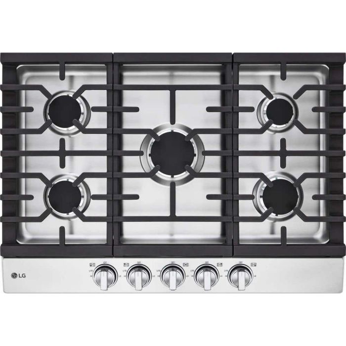 Plaque de cuisson LG CBGJ3023S Gaz  5 éléments  presenté par Corbeil