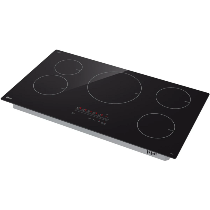 Cooktop LG CBIH3613BE Induction 5 elements presented by Corbeil