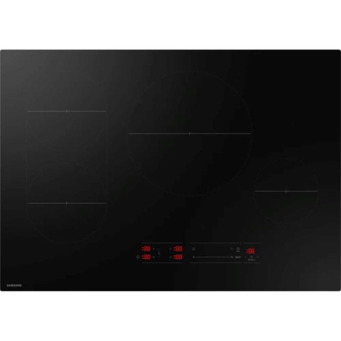 Cooktop Samsung CC70F30S2DAA Induction 4 elements presented by Corbeil