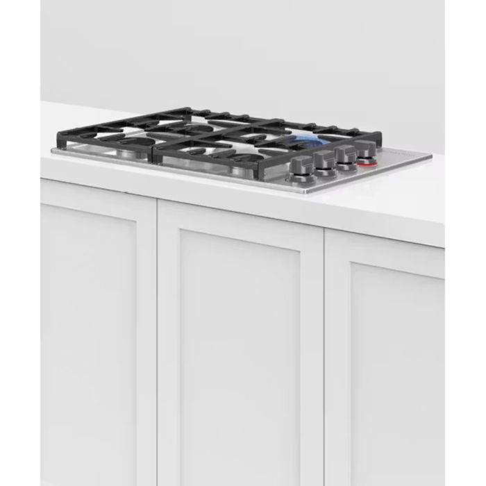 Cooktop Fisher & Paykel CDV3-304H-L Gas 4 elements presented by Corbeil