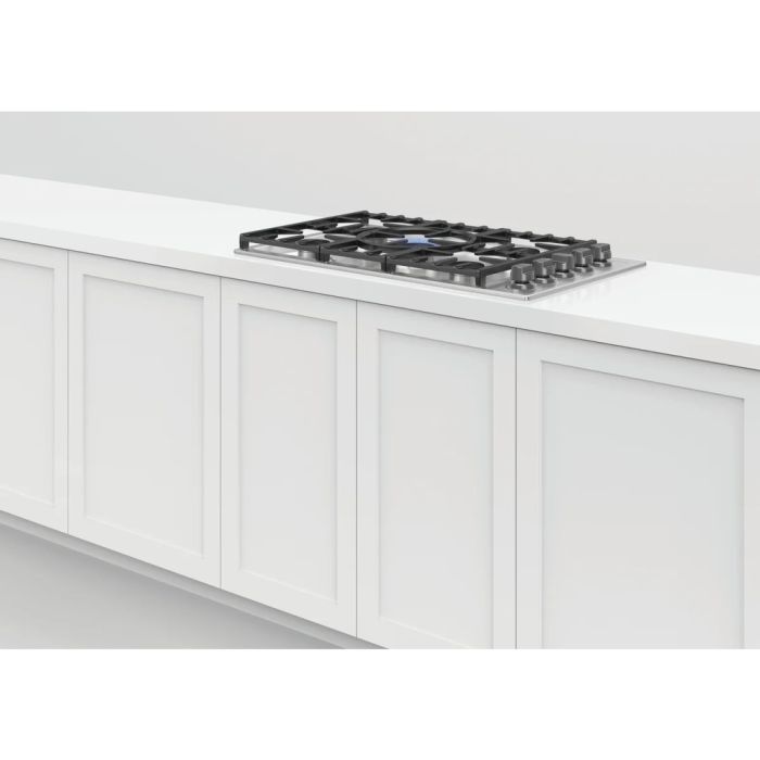 Cooktop Fisher & Paykel CDV3-365-L Gas 5 elements presented by Corbeil