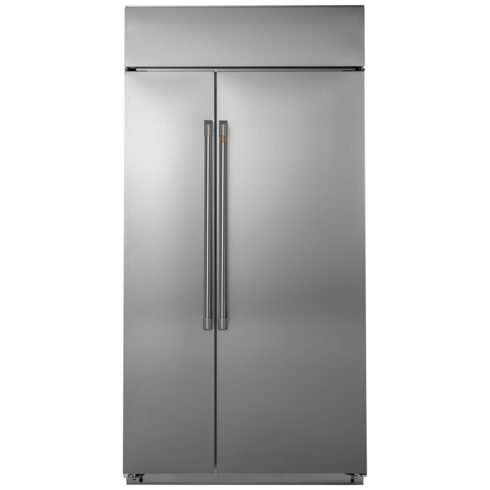 Refrigerator GE Café CSB48WP2NS1 Stainless  Capacity 29.5 cubic feet Side by Side   width 48 inches
