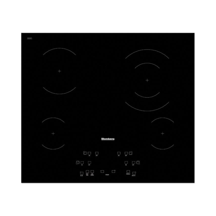 Cooktop Blomberg CTE24410 Ceramic Glass 4 elements presented by Corbeil