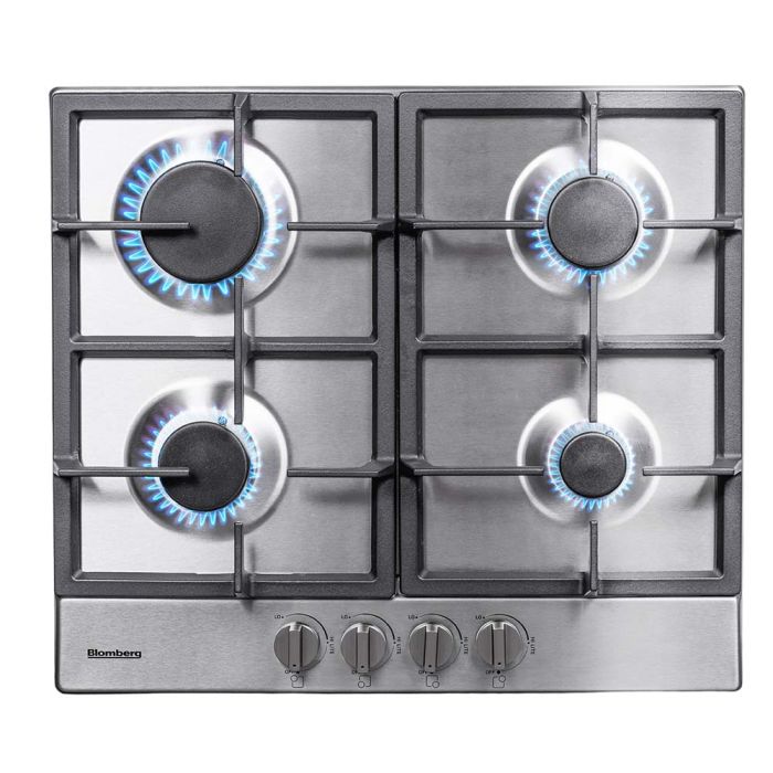 Cooktop Blomberg CTG24400SS Gas 4 elements presented by Corbeil