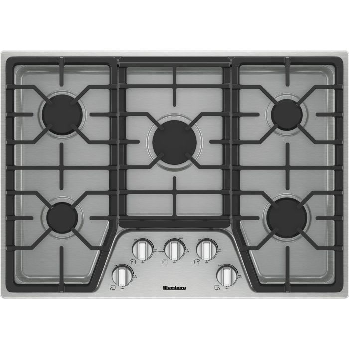 Cooktop Blomberg CTG30500SS Gas 5 elements presented by Corbeil