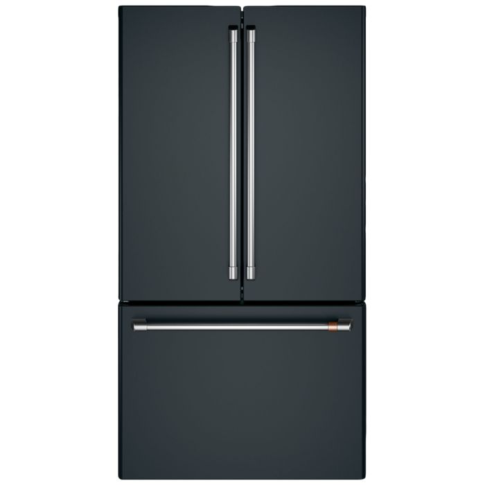Refrigerator GE Café CWE23SP3MD1 Black  Capacity 23.1 cubic feet French Door   width 36 inches